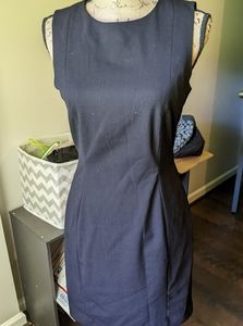 H&M black work dress